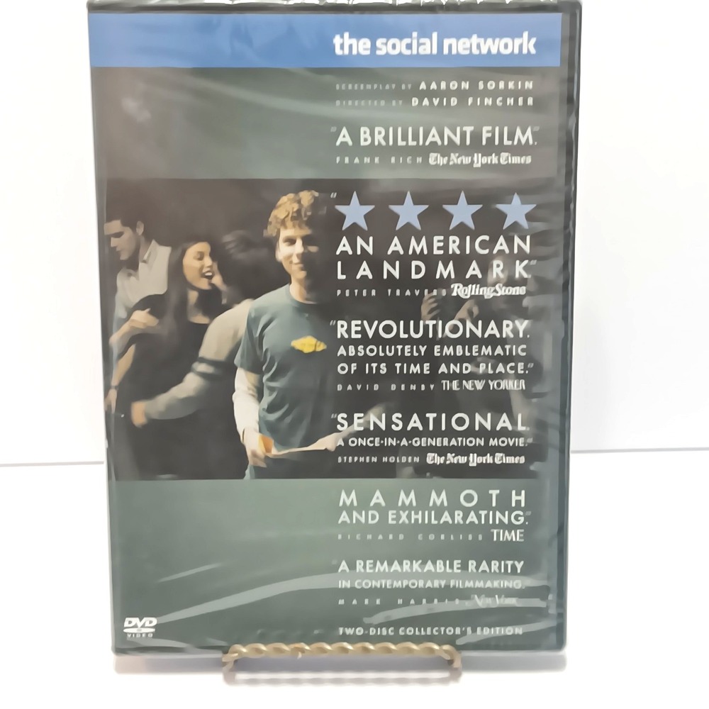 The Social Network Region 1 Jesse Eisenburg‎ Justin Timberlake Sealed NEW #4
